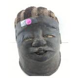 Carved Wooden Helmet Mask. Aka Lipiko  Makonde