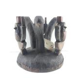 Hand carved African Tribal Mask possibly Senufo
