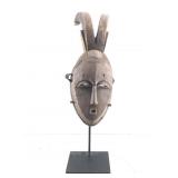 Ceremonial Tribal Mask From Ivory Coast. Genuine