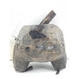 Carved Wooden Cow or Animal bell