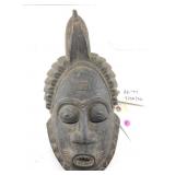Baule Ndoma Mask From Ivory Coast. Genuine Carved