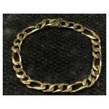 14k Gold Bracelet, Tw 19.6g, Sz 8ï¿½in