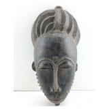 Wooden carved Baule Mask from the Ivory Coast