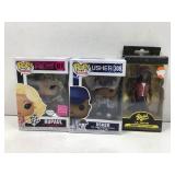Funko Pops action figures, Lil Wayne, RuPaul &