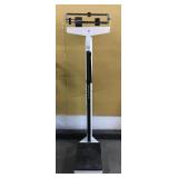 Detecto Physician scale, approx 4.5ft tall,