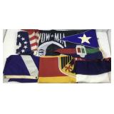 Flags, POW/MIA, American & Foreign, assortment