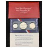 1776-1976 Us Silver Bicentennial Uncirculated Set