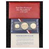 1776-1976 Us Silver Bicentennial Uncirculated Set