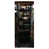 5-tier wall rack, approx 5.5ft tall