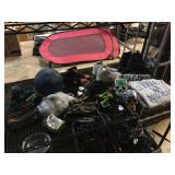 Shoe collection w/clothes and roller skates, sz