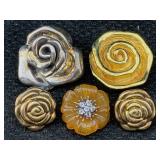 3 Sterling Silver Pendants & Earrings, Tw 30.7g,