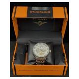 Stuhrling Automatic Dualtime Watch W/box, Not