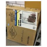 American Heritage Oak Finish Ice Box stand in box