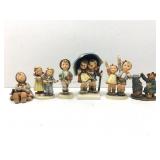 5 Hummel figurines, W Germany & more