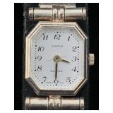 Sterling Geneve Ladies Quartz Watch, Tw 20.8g, Not