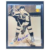 Milt Schmidt autographed picture