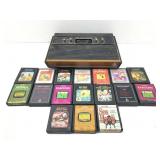 Atari 2600 System with Games - no power cord -