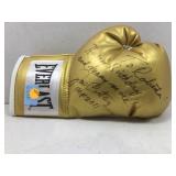 Joe Cortez autographed boxing glove