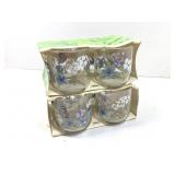 8 Vtg Libbey rock glasses