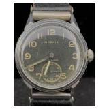Vtg Moeris Wind-up Watch, 15 Jewels, Swiss Made,