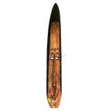 Hand Carved Wooden Anoketua Tribal African Mask