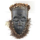 A traditional African Chokwe mask often