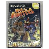 PS2 War of the Monsters Game - with poster no