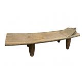 This is a large hand carved antique African
