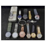Assorted Watches Incl. Timex, Bke, Aeropostale &