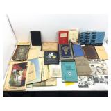Vtg books, Shakespeare, An American Bible, Red