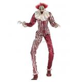 6 Ft 7 In Creepy Towering Clown Animatronic From