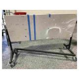 Z-Rack flip top table, approx 24x63x35in