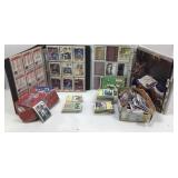 Mixed lot of sports cards