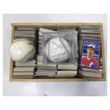 Mixed lot of sports cards