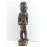 Wooden Monkey sculpture likely from the Bulu