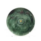 This is a handcrafted ceramic bowl with a glossy