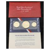 1776-1976 Us Silver Bicentennial Uncirculated Set