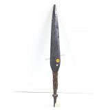 A large African knife from the 19th century