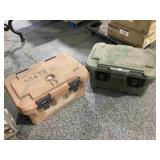 2-Cambro plastic storage 24.5in long