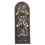 7ft African Door Hand Carved Wooden Scenes With