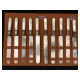 Sterling Silver Wrap & Mop Handle Knives,