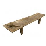 This is an authentic mid 20th century Senufo wood