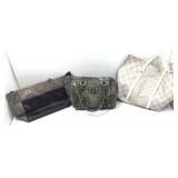 3 Fashion handbags, Guess & Steve Madden