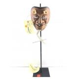 This appears to be a Japanese Okina mask