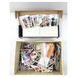 Mixed lot of sports cards