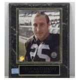 Fred bilentnikoff autographed picture