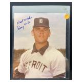 Denny McLain autographed picture