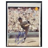 Gaylord Perry autographed picture