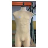 Male Dress form, approx 38in tall