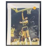 Rick Barry autographed picture